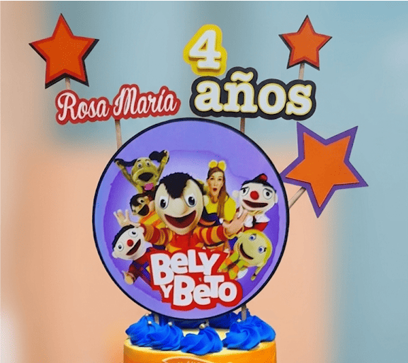 Pastel personalizado para cumpleaños